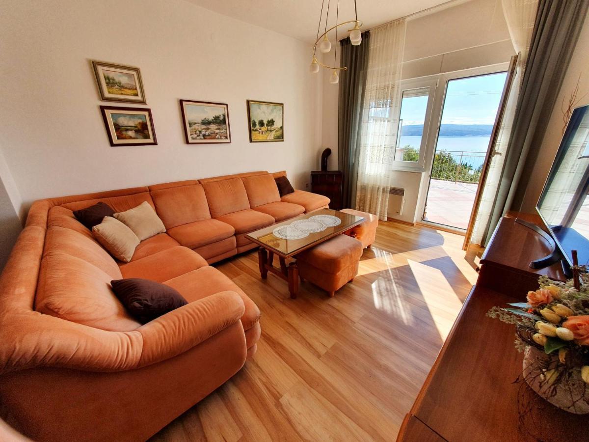 Relaxing Seaview Apartment Barac On Separated Floor Crikvenica Exterior foto